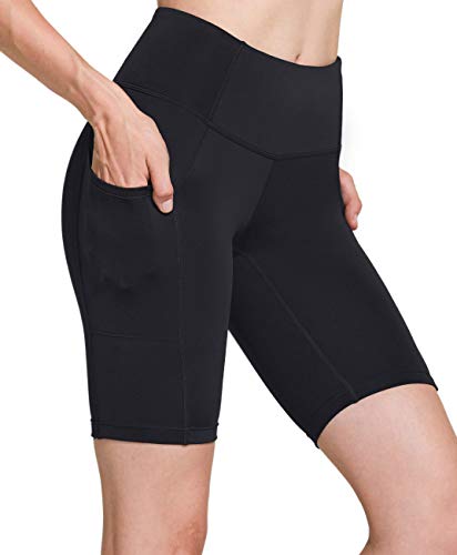 TSLA Womens High Waisted Bike Shorts Athletic Stretch Exercise Shorts Workout Running Yoga Shorts with Pocket TSLA Womens High Waisted Bike Shorts Athletic Stretch Exercise Shorts Workout Running Yoga Shorts with Pocket